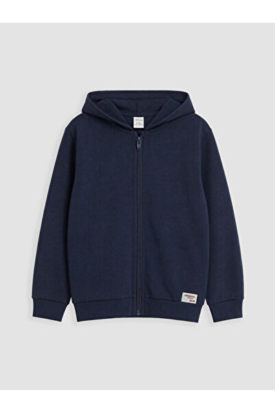 LC Waikiki Hooded Boy's Zipper Sweatshirt for Style Enthusiasts from Uzg Store