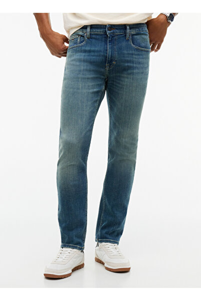 Tommy Jeans Lacivert Erkek Slim Fit Denim Pantolon DM0DM234621BK SCANTON SLIM...