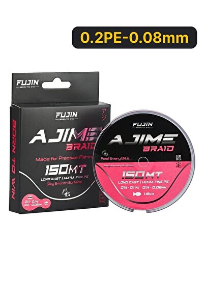 Fujin Ajime Braid 4x 150mt Pink İp Misina