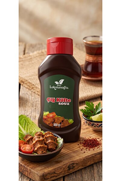 Güler Lokmanoğlu Özel Çiğ Köfte Sosu 550 g – Yoğun Kıvamlı Ekşi ve Baharatlı ...
