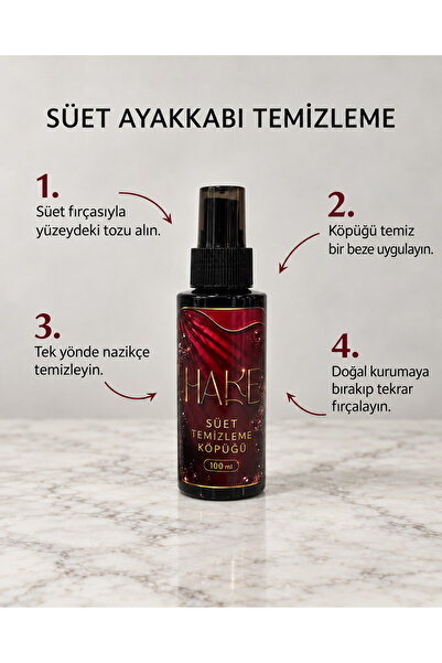 Süet Ayakkabı Temizleme Spreyi