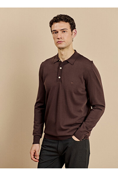 BROOKS BROTHERS Kazak, 2XL, Koyu Kahve