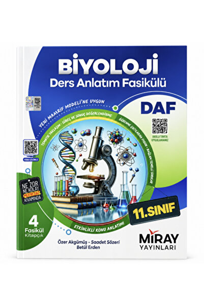 Miray Yayınları Miray 11. Sınıf Biyoloji Daf Ders Anlatım Fasikülleri (2026-2...