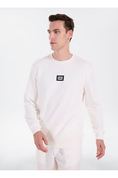 Lee White Men's Sweatshirt L2620075