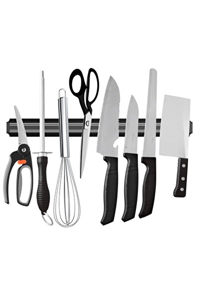 plentiful ® Magnetic Stainless Wall Knife Hanger Stand 55 Cm Apparatus