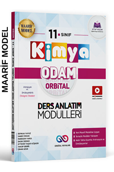 Orbital Yayınları Orbital Odam 11. Sınıf Kimya Konu Anlatımlı Ders Anlatım Mo...