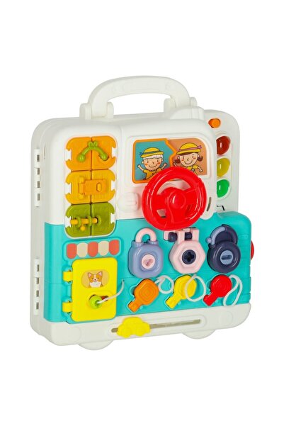 OEM Jucărie educativă, cu efecte luminoase și sonore, multicoloră, 18 luni+, 25.5x23.5x6.5cm