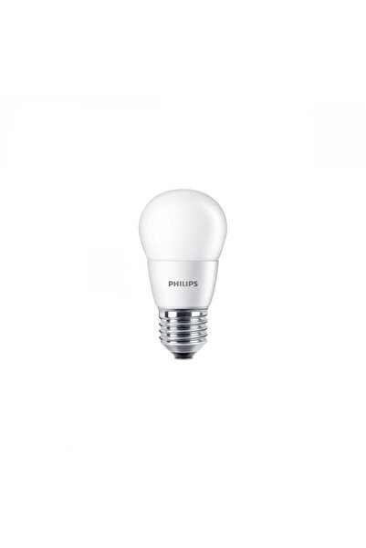 Philips Bec LED sferic P48 7-60W E27 827 FR Corepro, cu radieră de căldură