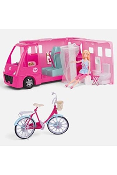 Belora Jucarie Rulota cu Papusa &amp; Bicicleta