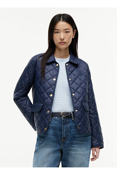 Tommy Hilfiger Lacivert Kadın Ceket WW0WW50936C1G