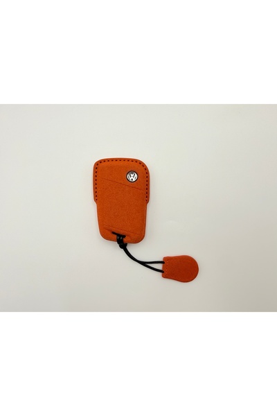 Volkswagen Husa Protecție Cheie Auto Premium – Textură Microfibră Tip Alcanta...