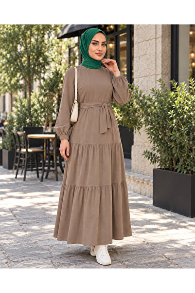 AHRAR tesettür Practical Ready-To-Wear Hijab Scarf with Snap Fasteners, Hijab...