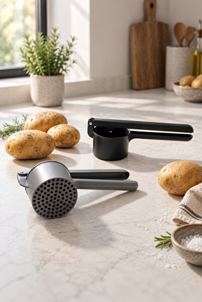 welcomein Metal Potato Masher Press – Practical Mashed Potato Making Apparatu...