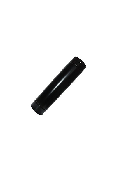 Flamex Enameled flue for Flamex stove, Ø 120 mm, length 0.5 m, matt black, sh...