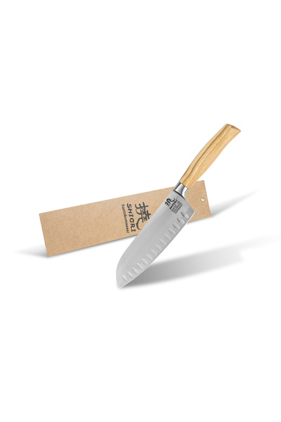 Shiori Hamburg Santoku - un cuțit de bucătar universal, multifuncțional, fabr...