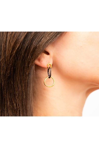 Bareeque Jewelry Sindra Link Earrings