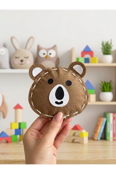 KİDOSE Sewing Learning Kit for Kids – Educational Hobby Set with Bear Design