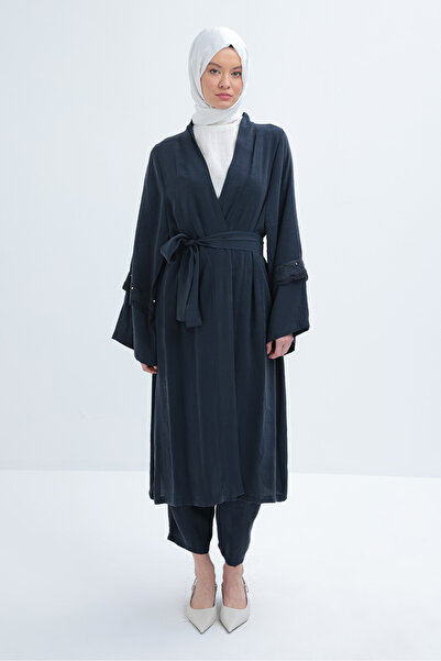 ALLDAY Kimono with Scallop Detail on the Sleeve