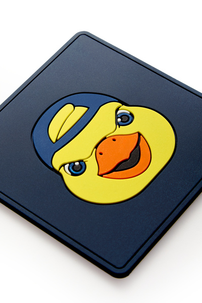Fenerbahçe Yellow Canary Silicone Coasters (Set of 2) - Licensed Original
