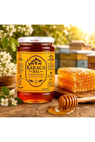 Karaca Arıcılık Hakkari Yüksekova Süzme bal 850g