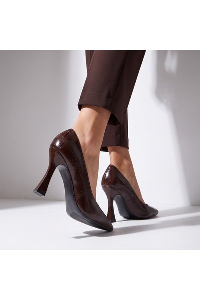 COLTEVO Gp Kirkodil Women's Stiletto Goggle Heel Evening Dress Shoes