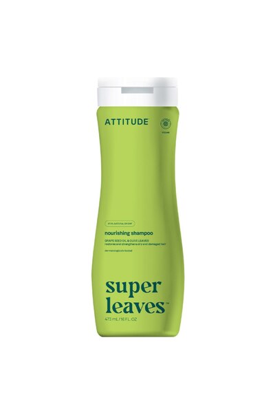 Attitude Șampon nutritiv și fortifiant cu ulei din sâmburi de struguri, 473 ml