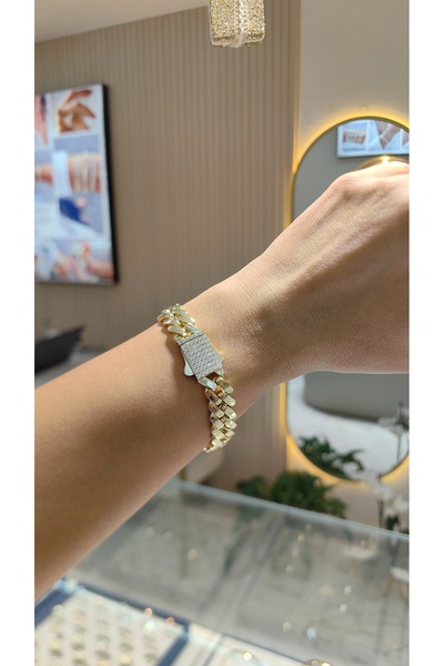 XUPING JEWELRY 14K ALTIN KAPLAMA GURMET BİLEKLİK