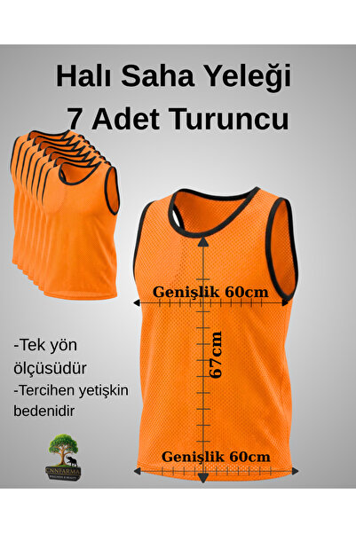 CNNFARMA WELLNESS & BEAUTY Halı Saha Yeleği Futbol Yelek Antrenman Yelek 7'li...
