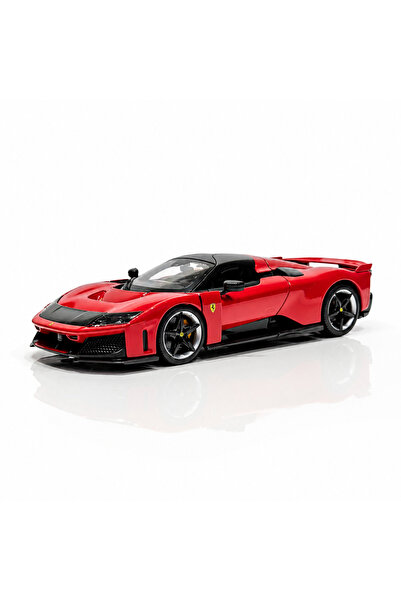 BBURAGO Ferrari F80 1:24 Diecast Model Araba – Shell x Ferrari