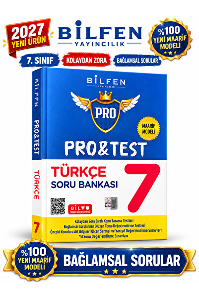 Bilfen Yayıncılık Bilfen 7.Sınıf Protest 2027 Türkçe %100 MAARİF Model Bağlam...