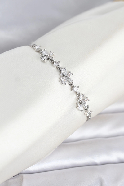 Lovesta Home Silver Color Brass Model Elevator Model Women's Bracelet Tj-Bb8539