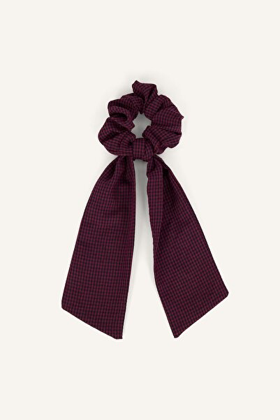 DeFacto Gingham Patterned Scarf Detailed Women's Hair Accessory I6975Axns