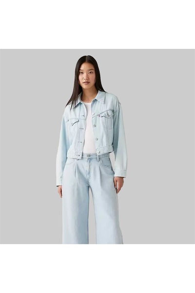 Levi's Γυναικείο Ελαφρύ Μπουφάν Τράκερ
