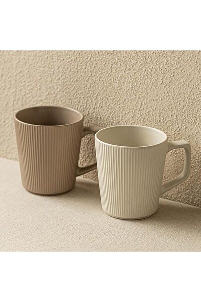HOOPZOZA 2PCS Ceramic Mug Set Tea Cup Set Coffee Cups 500ml Partner Cups Coup...
