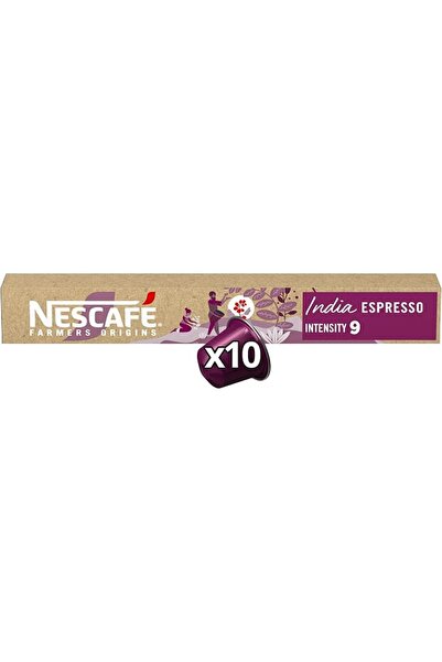 NESCAFÉ DOLCE GUSTO كبسولات قهوة نسكافيه فارمز أوريجينز الهند، أنبوب من 10 ك...
