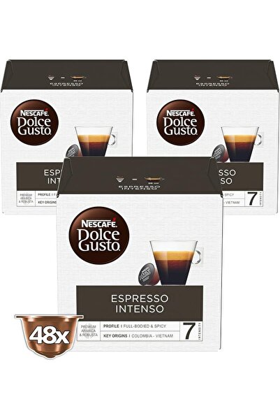 Nescafé Dolce Gusto كبسولات قهوة نسكافيه دولتشي غوستو إسبريسو إنتنسو، عبوة تح...