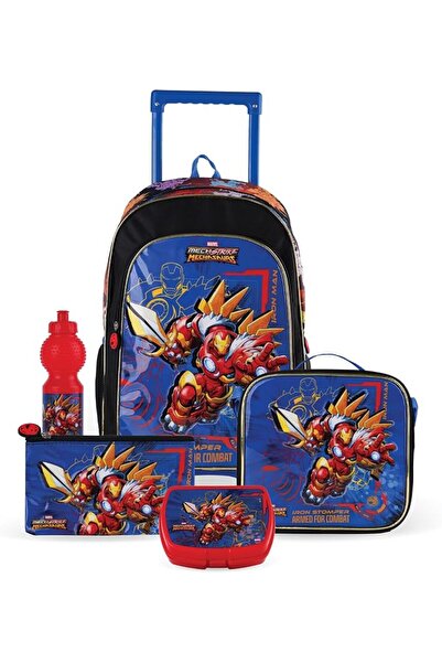 Trucare Marvel Avengers Iron Stomper 5-in-1 Trolley Box Set for Boys, 18-inch...