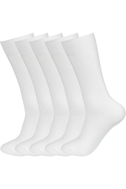 GENERAL Men's Cotton Business Dress Socks 5 Pairs