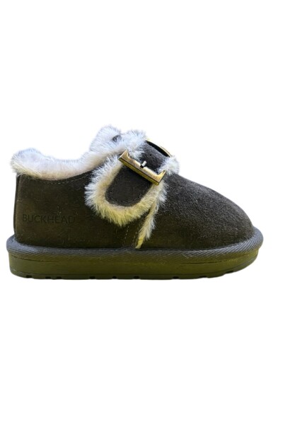 BUCKHEAD Children's Gray Slide Casual Shoes