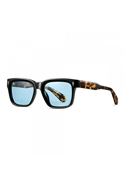 Techsuit Men's Sunglasses 31246, Polarized, UV Protection, Brown Baby blue