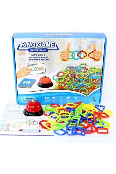 Arabest Interactive Ring Board Game,72-Piece Intelligence Development Toy for...