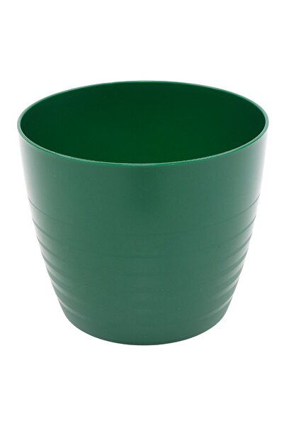 DD SHOP Masca ghiveci Silvia, rotunda, plastic, verde, D 13 cm - Ghivece acce...