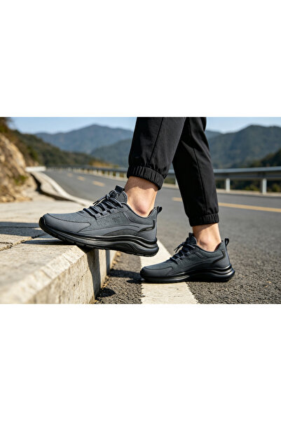 huanxiwa أحذية رجالية كاجوال ذات نعل ناعم من flyknit، أحذية صيفية شبكية قابلة...
