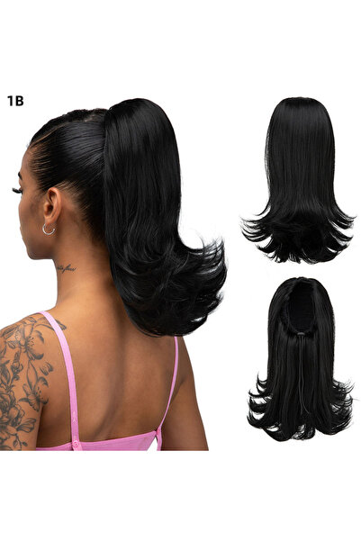 Generic Brand Ponytail Extension,24 Inch Long Wavy Curly Hair Braid Pony Tail...