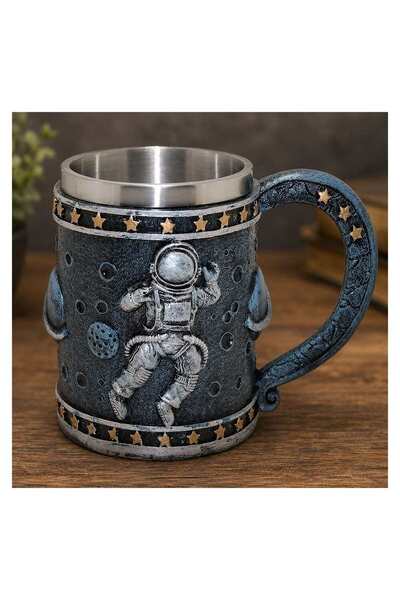 evimdeyokyok 3D Astronaut Design Mug