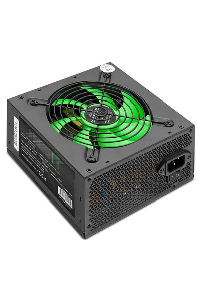 evimdeyokyok Pc Power Supply Güç Kaynağı 600W 12 Cm Fan Atx Siyah HD413