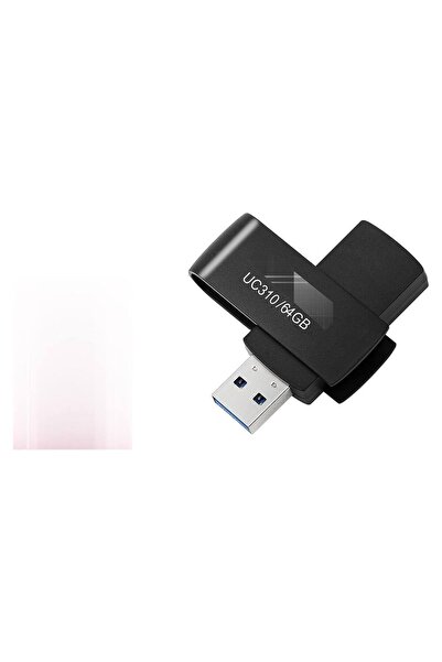 evimdeyokyok 64 Gb USB 3.2 Gen 1 Swivel Cover Flash Memory Uc310