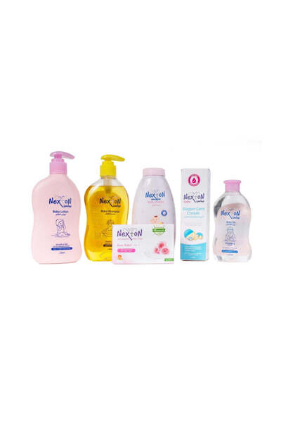 Nexton Baby Gift Set for Newborns – 7 Piece Essential Kit, Pink
