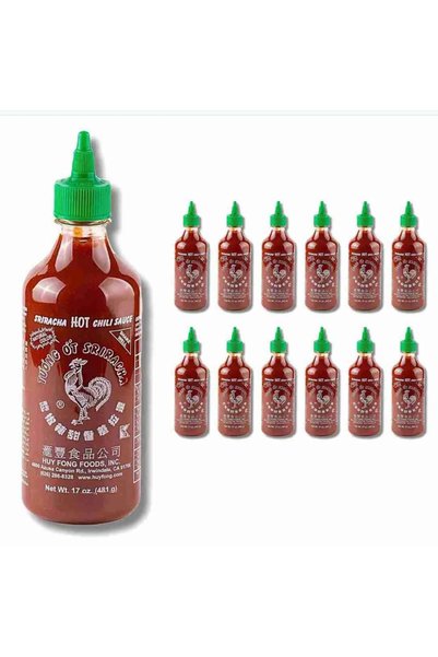 Huy Fong Sriracha Hot Sauce 12 x 481 g