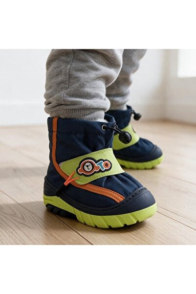 OEM Flexible snow boots for children, waterproof, non-slip, fur interior, T-1...